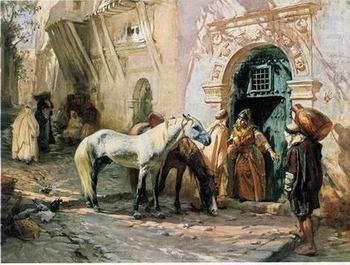 unknow artist Arab or Arabic people and life. Orientalism oil paintings 155 oil painting picture